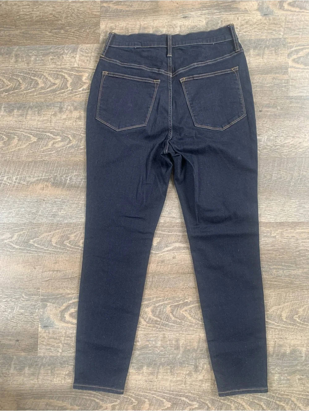 J. Crew Straight Leg Woman’s Emo Dark Indigo Skinny Jeans